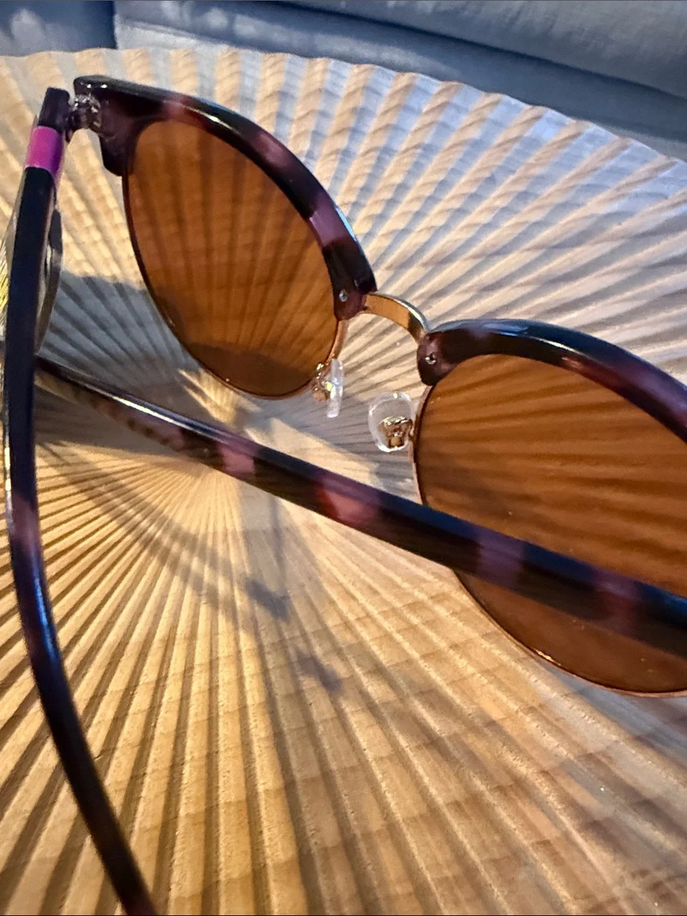Classic Brown Men’s Sunglasses - Polarized Round Frame